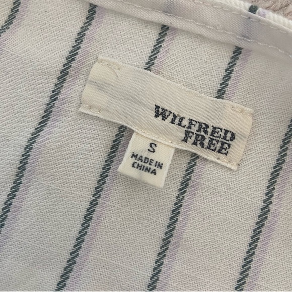 WILFRED Nori Striped Boxy Mini Shift Dress/Tunic - Picture 4 of 8